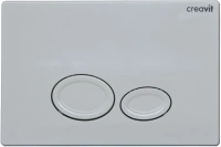 Кнопка смыва Creavit Drop GP200100 для инсталляции, белый