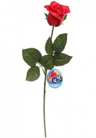 Цветок искусственный "Natur" Роза цвет красный 993-0038