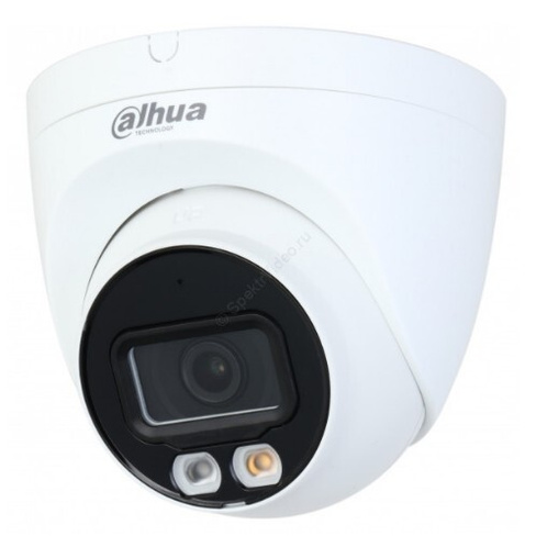 DAHUA DH-IPC-HDW2249TP-S-IL-0280B Уличная турельная IP-видеокамера Full-color с ИИ 2Мп, 1/2.8” CMOS, объектив 2.8мм, вид