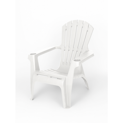 Кресло пластиковое Майами арт. М-GS01 (белое) Элластик-пласт