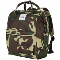 Городской рюкзак Polar, вместительный рюкзак, вентилируемая спинка и лямки, ручная кладь, вмещает формат А4, полиэстер 2