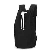 Рюкзак торба мешок котомка черный холщовый без бренда