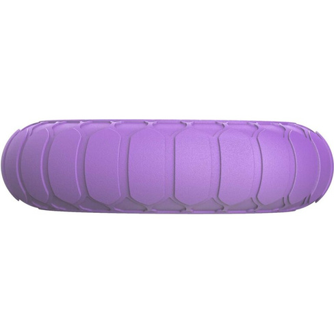 Набор из двух массажных мячей с кистевым эспандером Original FitTools пурпурный FT-SM3ST-PP