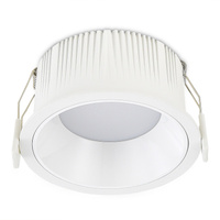 Светильник встраиваемый Белый LED 1x12W 3000K 1080Lm Ra80 120° IP20 D105xH50 100-240V ST755.538.12