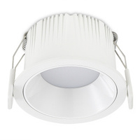 Светильник встраиваемый Белый LED 1x7W 3000K 630Lm Ra80 120° IP20 D85xH45 100-240V ST755.538.07