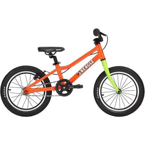 Велосипед Beagle 116X orange/green 9" (требует финальной сборки)