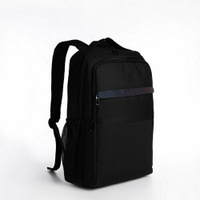 Рюкзак мужской на молниях, 3 наружных кармана, разъем для USB, крепление для чемодана, цвет тёмно-серый Сима-ленд