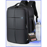 Рюкзак для ноутбука BagWay мужской 35 литров, черный