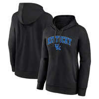 Женский черный пуловер с капюшоном Fanatics Kentucky Wildcats Evergreen Campus Fanatics