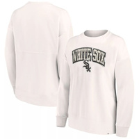 Женский пуловер с леопардовым принтом Fanatics кремового цвета Chicago White Sox Fanatics