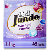 Стиральный порошок Jundo «Frozen Diamond», универсальный, 1.1 кг 4903720021156