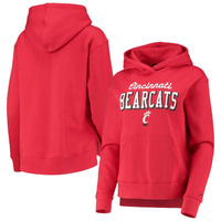 Женский флисовый пуловер с капюшоном Under Armour Red Cincinnati Bearcats Cincy на весь день Under Armour
