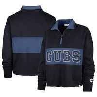 Женская темно-синяя куртка с молнией четверть четверти Chicago Cubs City Connect Bae Remi '47
