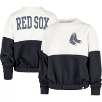 Женский пуловер '47 белого/темно-синего цвета Boston Red Sox Take Two Bonita свитшот