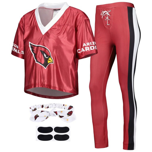 Женский костюм для сна Cardinal Arizona Cardinals Game Day