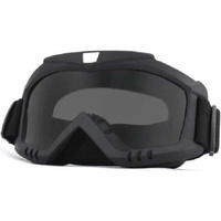 Спортивные очки-маска для лыж и сноубординга Nonstopika Ski glasses черные SpGlasses4