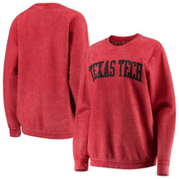 Женский свитшот Pressbox Red Texas Tech Red Raiders с удобным шнурком в винтажном стиле, базовый пуловер с аркой