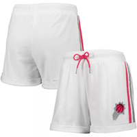 Женские шорты трехцветного цвета Lusso белого/розового цвета Phoenix Suns Melody с манжетами