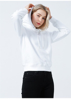 Белая женская толстовка стандартного кроя с капюшоном Calvin Klein Jeans
