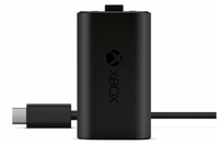 Аккумулятор с кабелем Type-C для геймпада Xbox Series X/One Black (Черный)