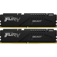 Оперативная память Kingston Fury Beast Black KF556C36BBEK2-64 DDR5 - 2x 32ГБ 5600МГц, DIMM, Ret