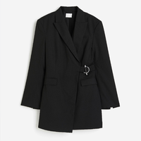 Платье H&M Buckle-detail Jacket, черный