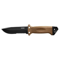 Нож фиксированный Gerber LMF II Infantry коричневый