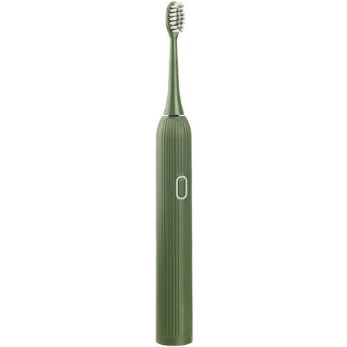 Электрическая зубная щетка REVYLINE RL 060 насадки для щётки: 3шт, цвет:зеленый