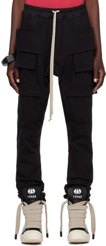 Rick Owens SSENSE Эксклюзивные черные брюки KEMBRA PFAHLER Edition Creatch