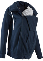 Толстовка для переноски / спортивная куртка для беременных Bpc Bonprix Collection, синий
