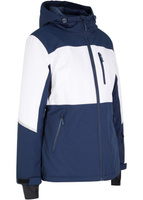 Функциональная лыжная куртка с капюшоном водонепроницаемая Bpc Bonprix Collection, синий