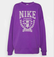Толстовка Nike Sportswear Crew, фиолетовый