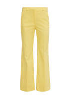 Расклешенные брюки со складками COMMA, желтый