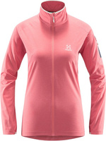 Спортивная флисовая куртка Haglöfs Mirre Mid, светло-розовый