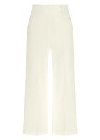 Свободные плиссированные брюки Nicowa Coradue, шерсть белая