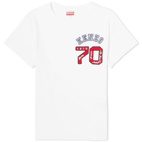 Классическая футболка Kenzo Academy с логотипом, белый