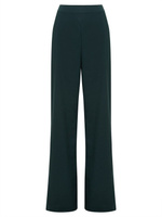 Обычные брюки со складками спереди Tussah DREW, темно-зеленый