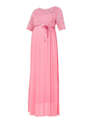 Вечернее платье Mamalicious Mivana, темно-розовый