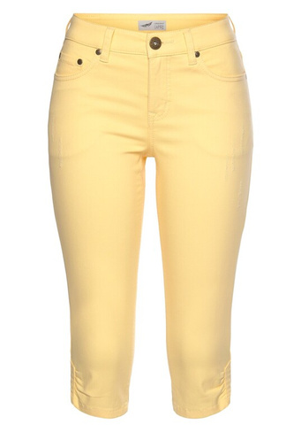 Узкие джинсы Arizona, желтый