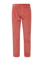 Зауженные брюки со складками спереди S.Oliver, розовый