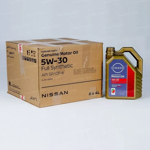 Моторное масло Nissan SP 5W30 4 л синтетическое
