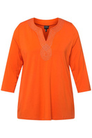 Рубашка Ulla Popken, светло-оранжевый