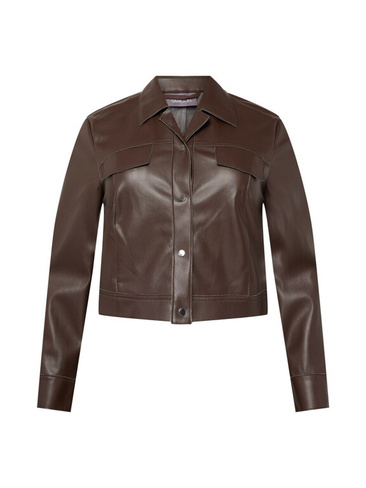 Межсезонная куртка Samoon, темно коричневый