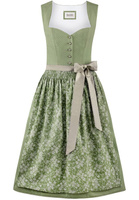 Широкая юбка в сборку Stockerpoint, зеленый