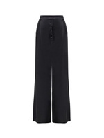 Свободные брюки со складками спереди Tussah, черный