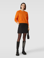 Вязаный свитер с круглым вырезом JAKE*S STUDIO WOMAN, оранжевый