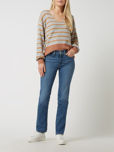 Модельные джинсы прямого кроя с содержанием вискозы, модель «314» Levi's, синий
