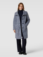 Пальто крупной вязки модель "ПАЛЕРМО" Milo Coats, синий