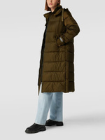 Пальто с капюшоном модель "ФАВИНА" HUGO, хаки