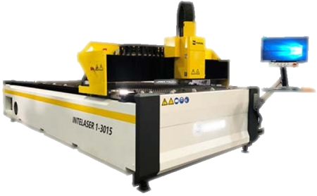 Станок оптоволоконной лазерной резки металла INTELASER 1-3015 Мощность: 1 кВт Тип источника: IPG